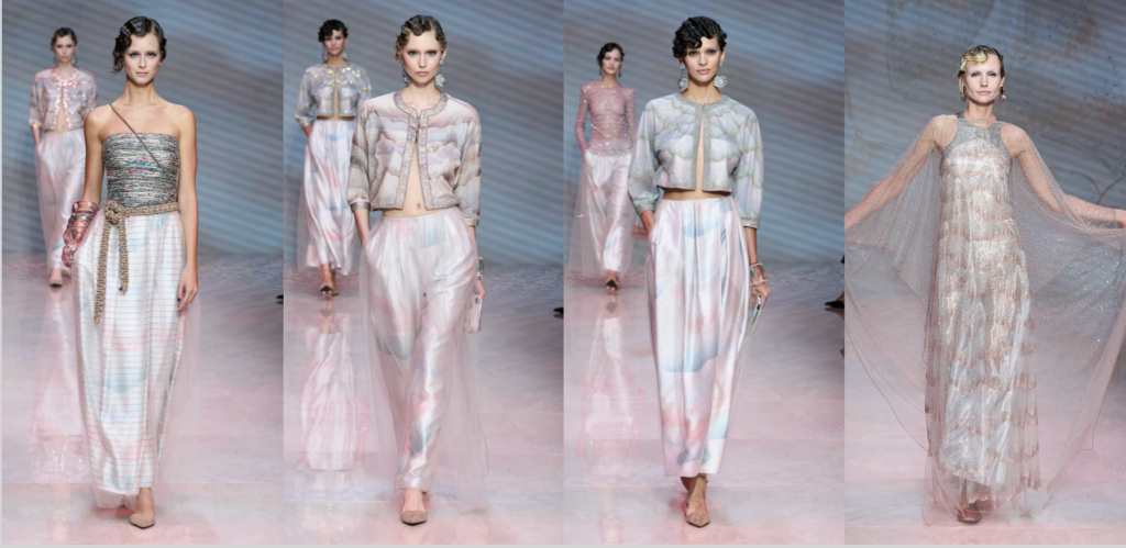 Показ Giorgio Armani 24 сентября 2023 года в рамках недели моды в Милане весна-лето 2024 экрана 2023 10 01 в 00.08.06 1024x499 - Показ Giorgio Armani 24 сентября 2023 года в рамках недели моды в Милане весна-лето 2024